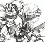 Otori, Snow - 1 Original drawing - Bio Booster Armor Guyver, Livres