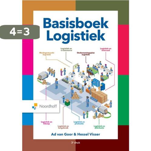 Basisboek logistiek / Vast Boek / Werken met logistiek, Boeken, Economie, Management en Marketing, Gelezen, Verzenden
