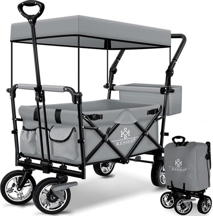 KESSER® Bolderkar - Opvouwbaar - Bolderwagen - Grijs •, Doe-het-zelf en Bouw, Gereedschap | Overige machines, Verzenden