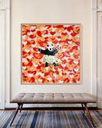 Timo Wedell - Liebender Panda Like Banksy - XL · No Reserve, Antiek en Kunst, Kunst | Schilderijen | Modern