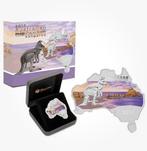 Australië. 1 Dollar 2013 Australia Map Kangaroo 1 oz., Postzegels en Munten