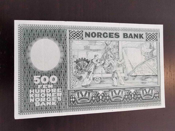 Noorwegen. - 500 Kroner - 1973 - Pick 34 (Zonder, Postzegels en Munten, Bankbiljetten | Europa | Niet-Eurobiljetten