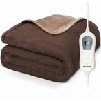 2dekans | Auronic Elektrische Warmtedeken - 1 Persoons - 3, Huis en Inrichting, Woonaccessoires | Plaids en Woondekens, Ophalen of Verzenden