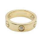 Cartier - Ring - Love - 18 karaat Geel goud - 3 Diamanten, Nieuw