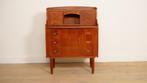 Vintage secretaire | Deens | Teak | Met spiegel, Huis en Inrichting, Kasten | Secretaires, Ophalen of Verzenden, Nieuw