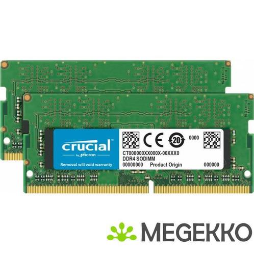 Crucial DDR4 SODIMM 2x16GB 2666 Apple, Informatique & Logiciels, Ordinateurs & Logiciels Autre, Envoi