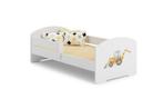 Kinderbed met matras en uitvalbeveiliging – 160x80 cm –, Ophalen of Verzenden, Nieuw