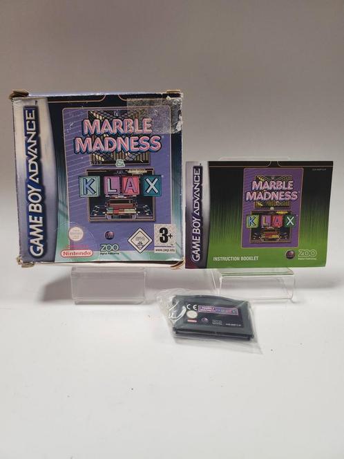 Marble Madness & Klax Boxed Game Boy Advance, Consoles de jeu & Jeux vidéo, Jeux | Nintendo Game Boy, Enlèvement ou Envoi