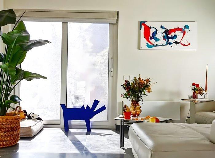 José Soler Art - The Dog KH. Blue, Antiek en Kunst, Kunst | Designobjecten