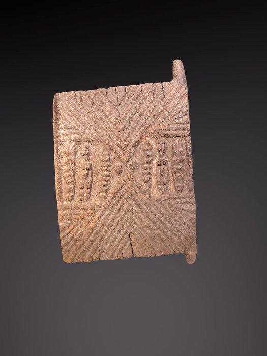 Deur of raam, Dogon beeldhouwwerk (35 cm) - Dogon-beeld op, Antiquités & Art, Art | Art non-occidental