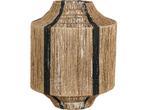 Mica Decorations Liliano Lantaarn - H51 x Ø40 cm - Jute -, Verzenden, Nieuw