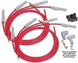 MSD 8.5mm Super Conductor Spark Plug Wire Set UNIVERSEEL, Auto-onderdelen, Elektronica en Kabels, Nieuw, Ophalen of Verzenden