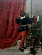Tito Lessi (1858-1917) - Moschettiere, Antiek en Kunst, Kunst | Schilderijen | Klassiek
