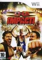 TNA Impact Total Nonstop action Wrestling (wii used game), Ophalen of Verzenden