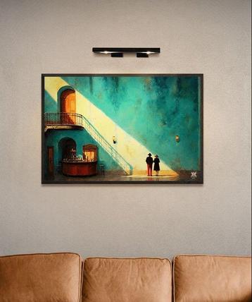 Xavart - Lumière de solitude - hommage hopper