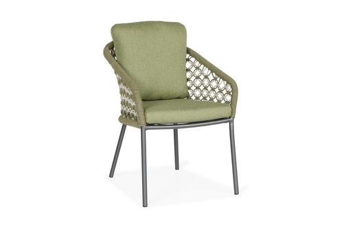 Suns Nappa eetstoel sunproof macramé forest green |, Jardin & Terrasse, Ensembles de jardin