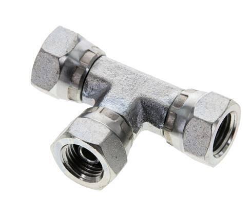 T-koppeling G1/4 Binnendraad Staal hydrauliek 400bar, Doe-het-zelf en Bouw, Overige Doe-Het-Zelf en Bouw, Verzenden