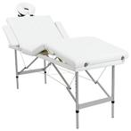 vidaXL Massagetafel inklapbaar met aluminium frame (vier, Sport en Fitness, Verzenden, Nieuw