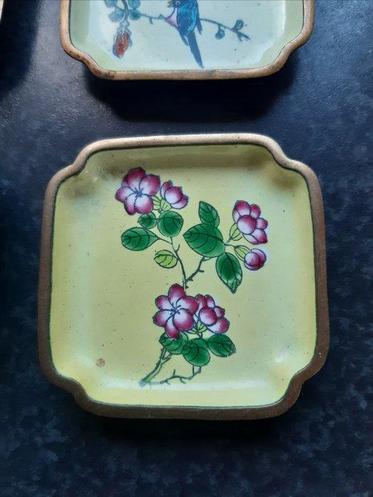 Schaal (7) - Emaille - Chinese Cloisonne, Antiek en Kunst, Antiek | Speelgoed