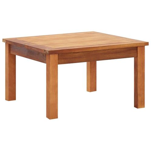 vidaXL Tuintafel 60x60x36 cm massief acaciahout, Tuin en Terras, Tuintafels, Nieuw, Verzenden