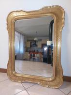 Miroir mural- plateau - Noyer - Miroir à cadre en feuille