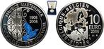 Belgique. 10 Euro 2008 Blue Bird Proof (Sans prix de, Timbres & Monnaies