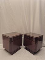 Kast - Hout - Twee nachtkastjes, Antiek en Kunst