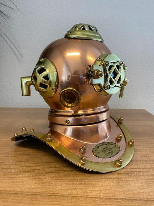Duikhelm - MINI Deluxe US Mark V Deep Sea Divers helmet -, Antiek en Kunst, Kunst | Designobjecten