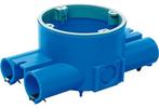 50mm Holle Wand Doos Met Dubbele Kabel Ingangen - 7126.120, Verzenden, Nieuw