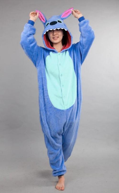 Onesie Lilo Stitch Pak Kostuum Blauw S-M Stitchpak Jumpsuit, Kleding | Dames, Carnavalskleding en Feestkleding, Nieuw, Ophalen of Verzenden
