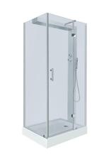 Sanifun douchecabine Ettore 900 x 900 Grijs, Doe-het-zelf en Bouw, Sanitair, Ophalen of Verzenden, Nieuw