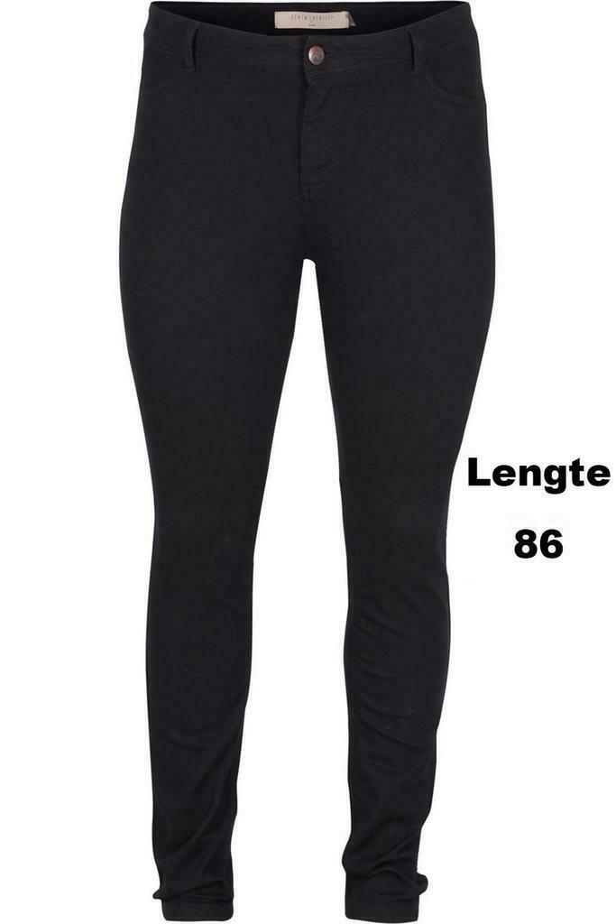 Jeans Zizzi Nille ex slim maat 50, Kleding | Dames, Broeken en Pantalons, Verzenden