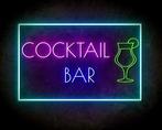 COCKTAIL BAR neon sign - LED neon reclame bord, Zakelijke goederen, Horeca | Overige, Verzenden