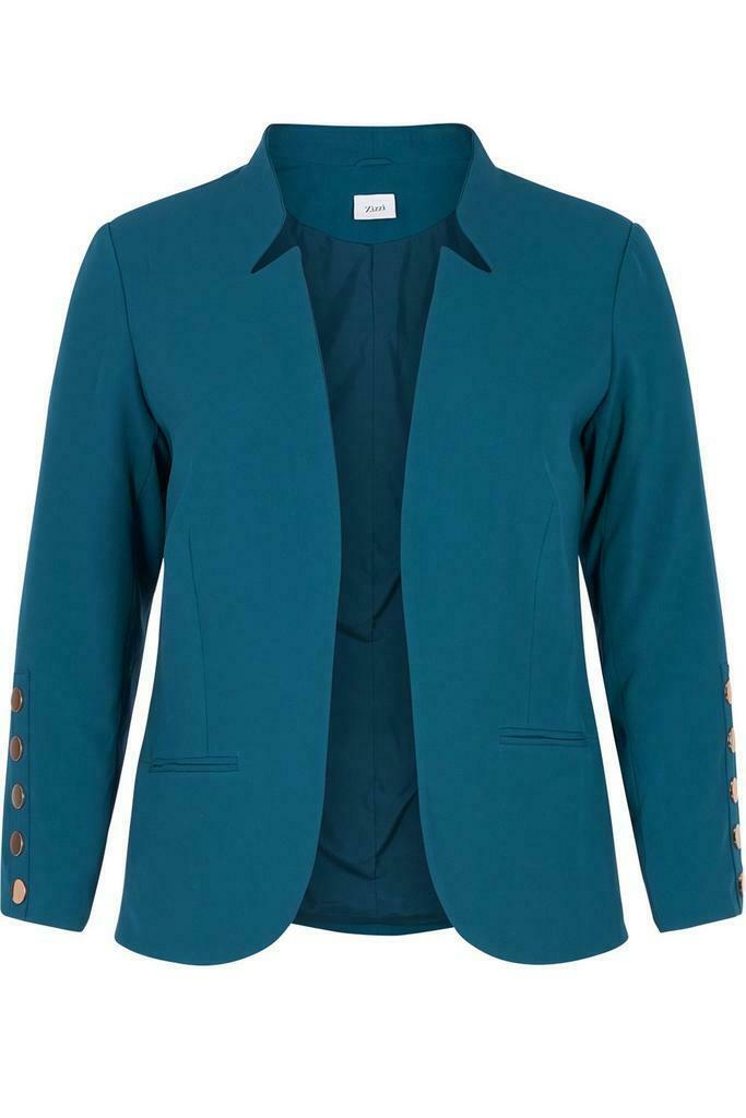 Blazer Zizzi BROOKLYN maat 52, Kleding | Dames, Jasjes, Kostuums en Pakken, Verzenden