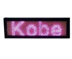 LED badge - Magnetisch - 9,5 x 3,5 - Paars, Huis en Inrichting, Verzenden, Nieuw