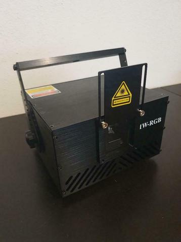 1 Watt (1000 mW) RGB laser projector ILDA 25 Kpps Full Diode beschikbaar voor biedingen