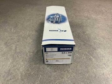 Veiling - 3x Reisser spaanplaatschroef ø6x240mm 100-pack ve beschikbaar voor biedingen
