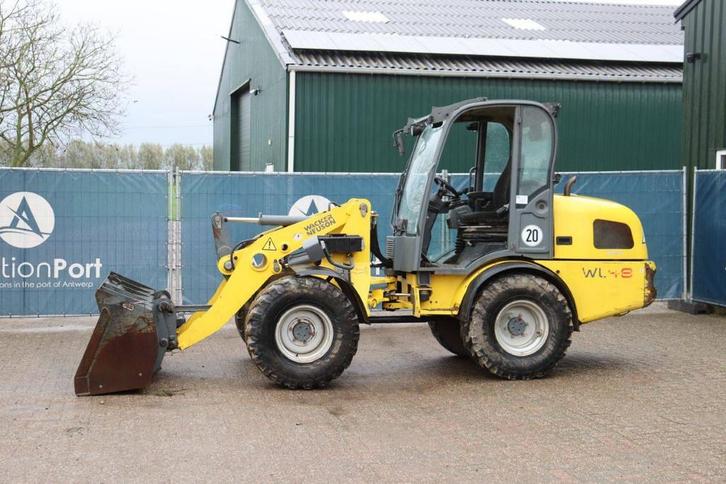 Veiling: Wiellader Weidemann WL48 Diesel 45kW 2013, Articles professionnels, Machines & Construction | Grues & Excavatrices, Enlèvement