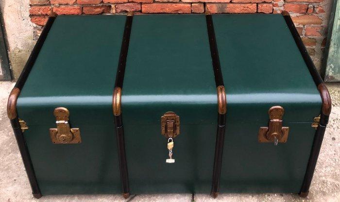 M.I.V.A. - Koffer - hout en brons, Antiek en Kunst, Curiosa en Brocante