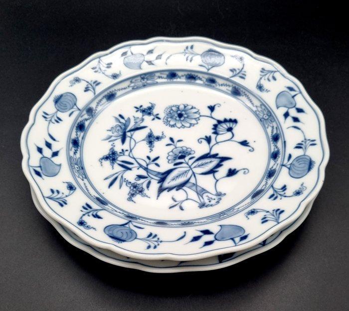 Meissen - Tafelservies - Zwiebelmuster 2 x eetborden ca. 25, Antiek en Kunst, Antiek | Glaswerk en Kristal