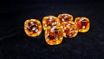 Baltisch amber dobbelstenen - Barnsteen - 17 mm - 17 mm, Verzamelen