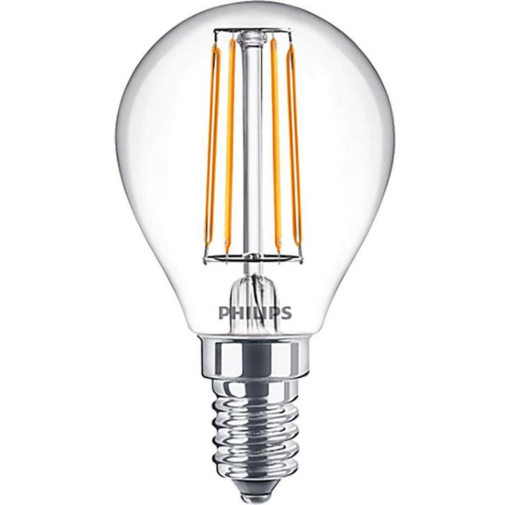 PHILIPS - LED Lamp CorePro Luster 827 P45 CL - E14, Warm Wit, Huis en Inrichting, Lampen | Losse lampen, Nieuw, Verzenden