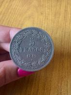 België. Leopold I. 5 Franchi 1849 (Zonder minimumprijs), Postzegels en Munten