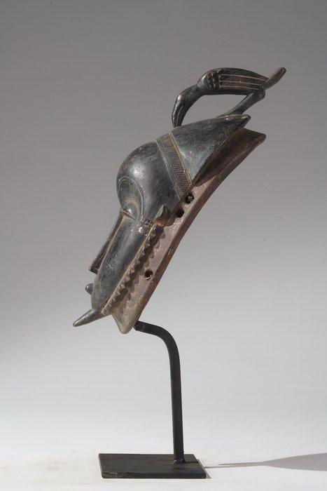 Een houten masker - Yaure - Ivoorkust (Zonder Minimumprijs), Antiek en Kunst, Kunst | Niet-Westerse kunst