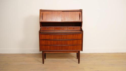 Vintage secretaire | Teak | 93 cm, Huis en Inrichting, Kasten | Secretaires, Ophalen of Verzenden