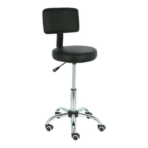 Alora Tabouret Comfort Met Rugleuning - Zwart - Verstelbaar, Tuin en Terras, Hand-tuingereedschap, Nieuw