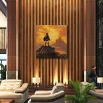 Canvas Fit - Alberto Ricardo - El héroe ante el crepúsculo., Nieuw