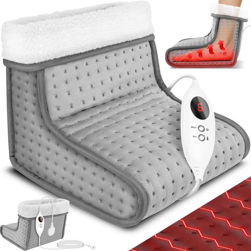 KESSER® Elektrische Voetenwarmer  - Wasbaar - Lichtgrijs, Huis en Inrichting, Overige Huis en Inrichting, Verzenden