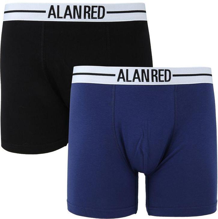 Alan Red Boxer Donkerblauw 2Pack maat S Heren, Kleding | Heren, Ondergoed, Blauw, Boxer, Verzenden
