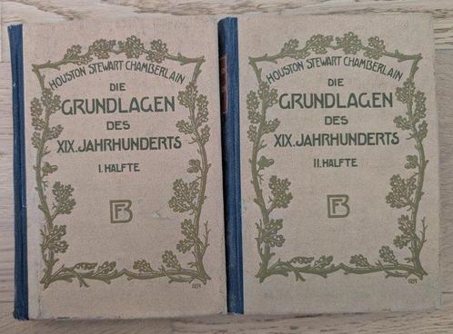 Houston Stewart Chamberlain - Die Grundlagen des neunzehnten, Antiek en Kunst, Antiek | Boeken en Manuscripten